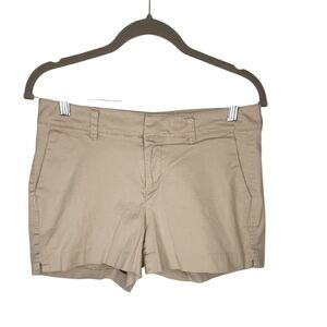 Old Navy Women's Rolled Oats/Khaki/Tan Side Pocket Shorts Size 2